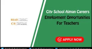 City School Ajman Careers